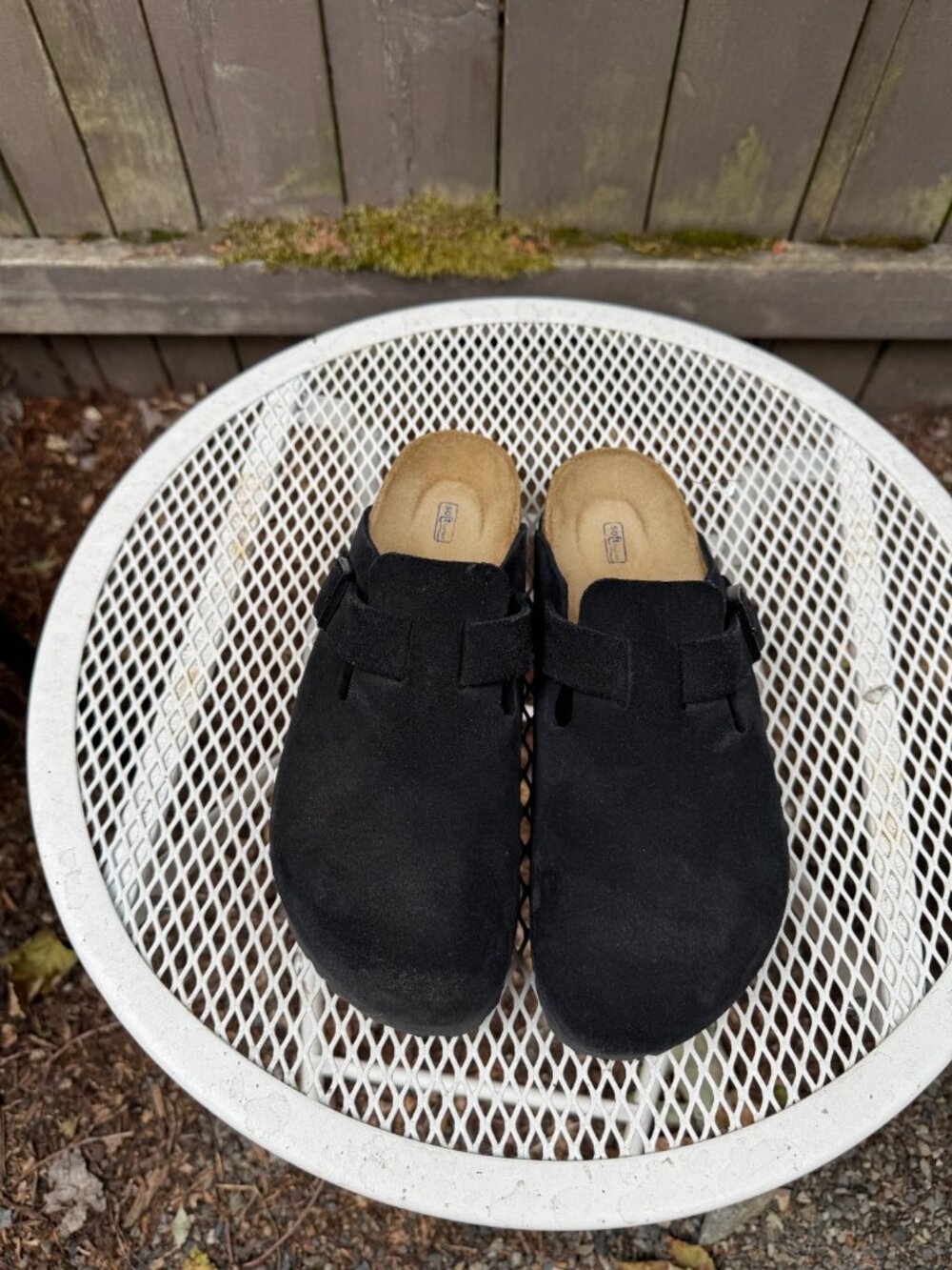 Boston Soft Footbed Birkenstock Clog Women's Size 8-8.5US/39EU - Black